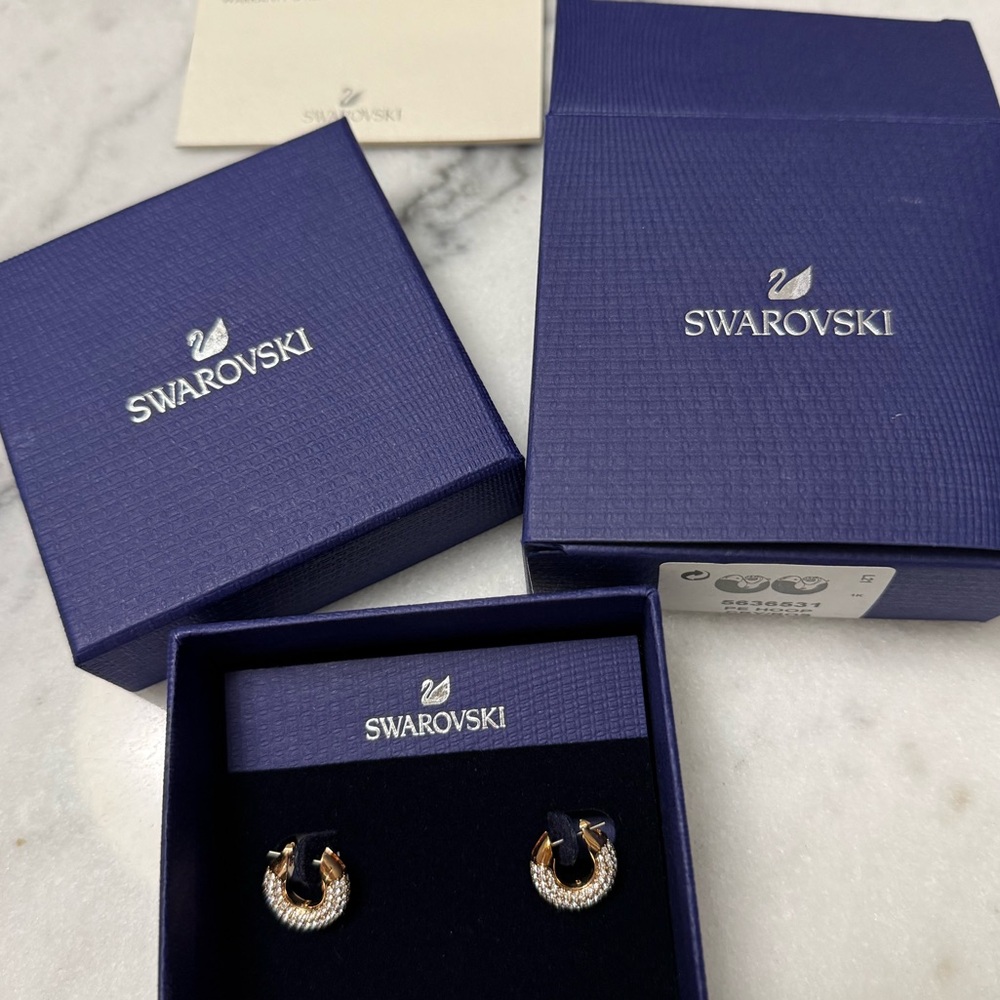 Swarovski Dextera Hoop Earrings
